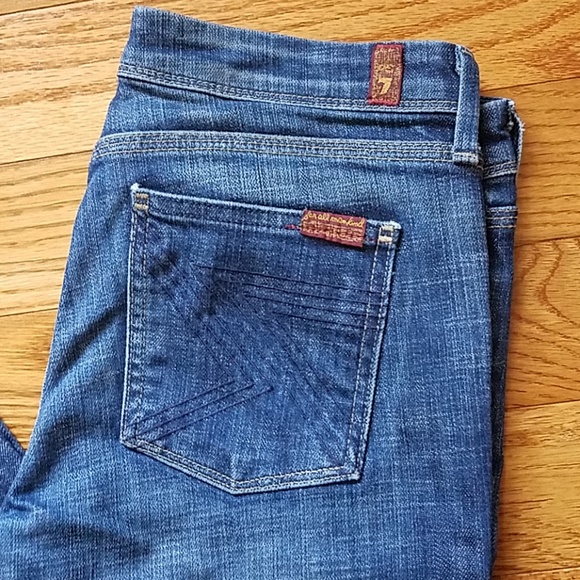 7 for All Mankind Size 28 Jeans - Picture 2 of 5
